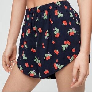 Sunday Best Aritzia Strawberry Shorts